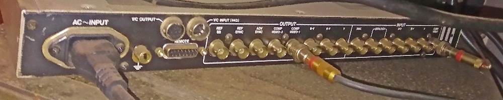 Foto 2Time Base Corrector JVC