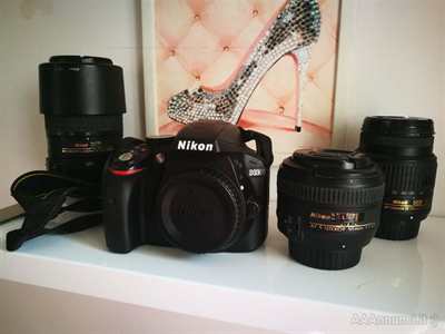 Nikon D3300 con 3Zoom