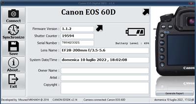 Canon EOS60D 17 - 85