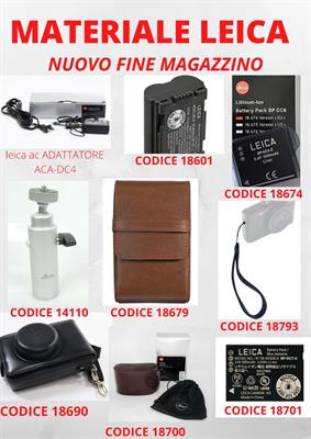 MATERIALE LEICA