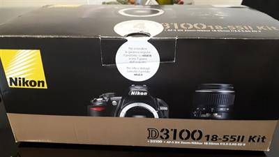 Reflex Nikon D3100 + Obiettivo Af-S Dx 18-55 VR