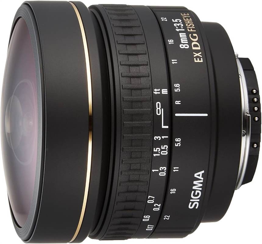 Fisheye Sigma 8mm ex dg NIKON