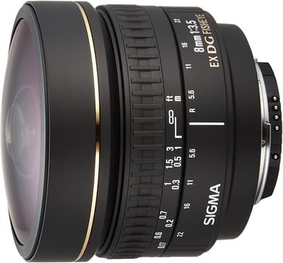 Fisheye Sigma 8mm ex dg NIKON