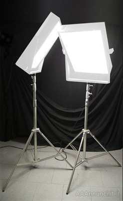 Foto 2 Stativo professionale da studio manfrotto mt 055