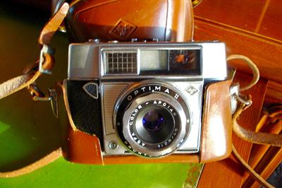 AGFA OPTIMA II, a rullini. Anni 50