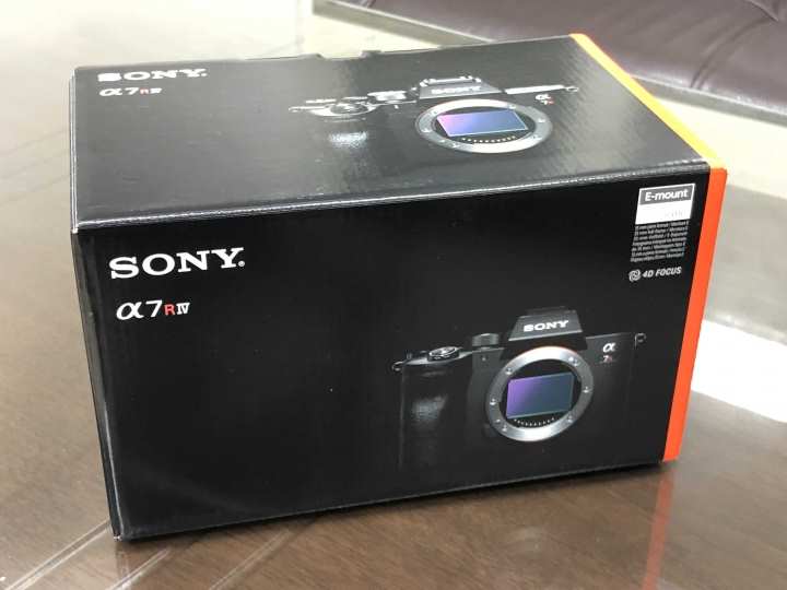 Sony α7R IV (corpo), mai usato