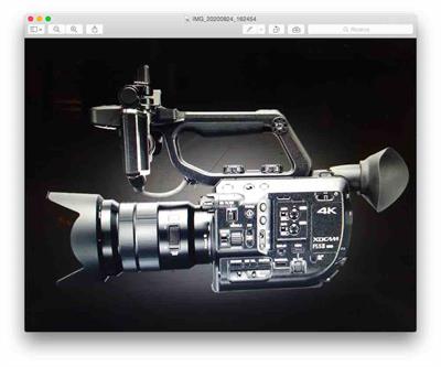 Sony 4K pxv fs5