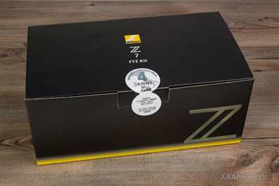 Nikon Z7 con adattatore FTZ