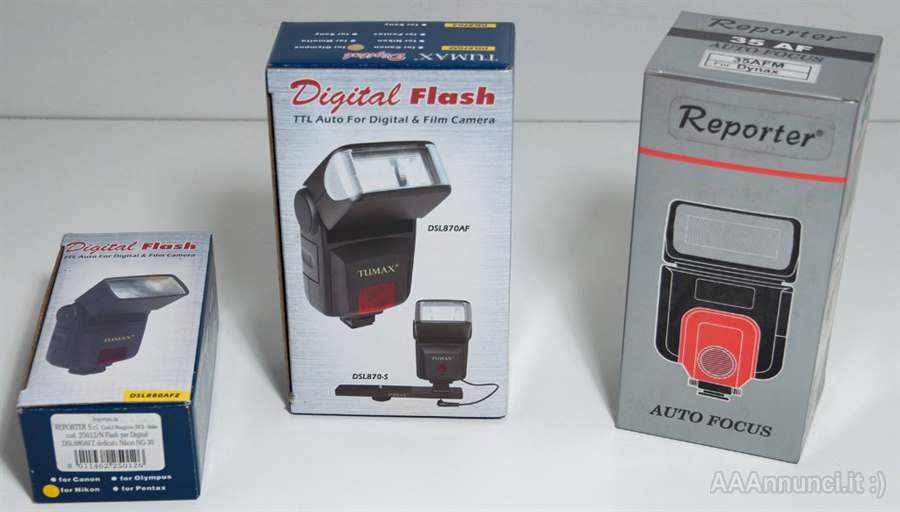 Flash per fotocamere reflex