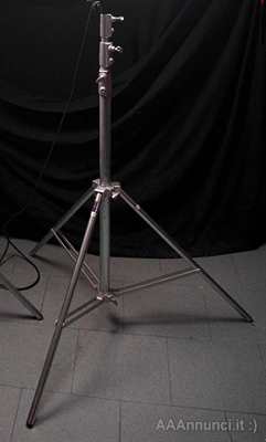 Foto 5 Stativo professionale da studio manfrotto mt 055